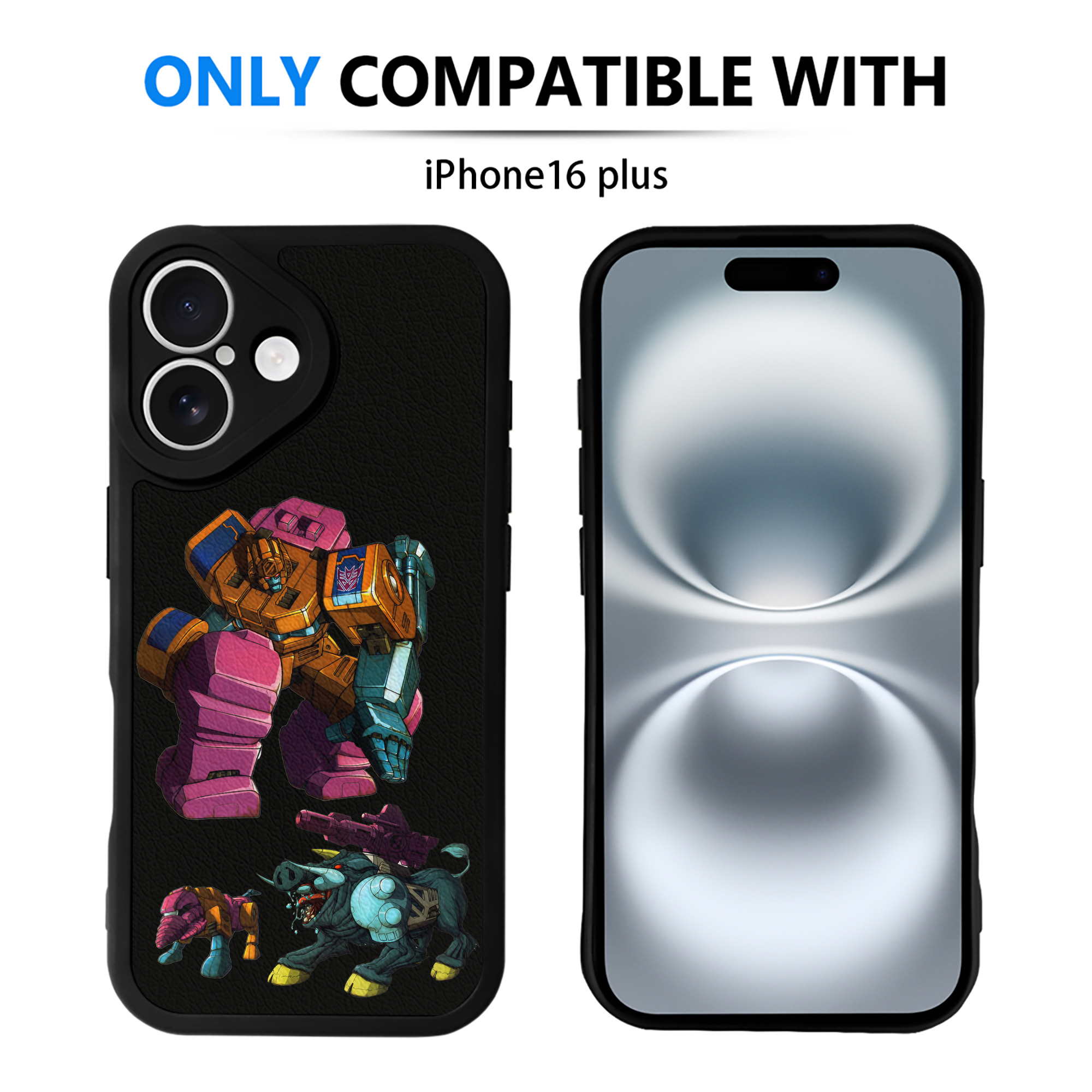（画像用）  【iPhone 16シリーズ対応】シリコンスマホケース（レザー調） 材質：シリコン